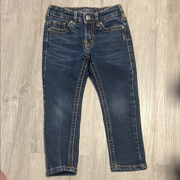 Silver Jeans Other - Silver Jeans Sasha Blue Straight Leg Denim with Whiskering